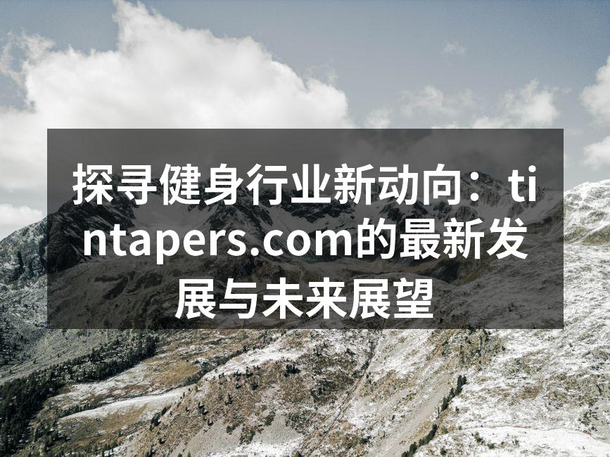tintapers.com的新产品发布会